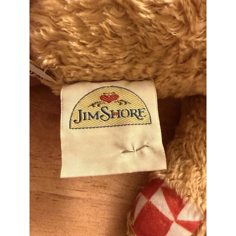 JIM SHORE BOYDS BEARS CHRISTMAS Plush BEAR OLLIE #‎ 92006-11